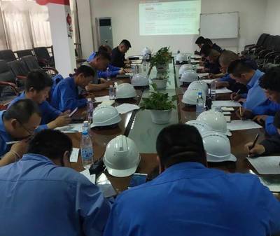 【電石公司】提高管理人員安全意識 筑牢安全生產防線